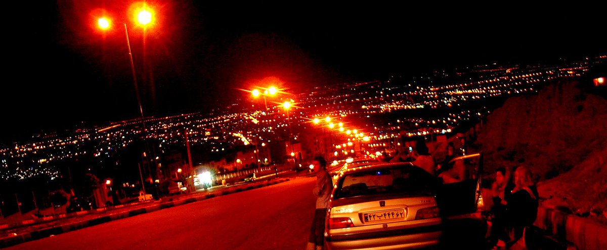 At the tp of the city