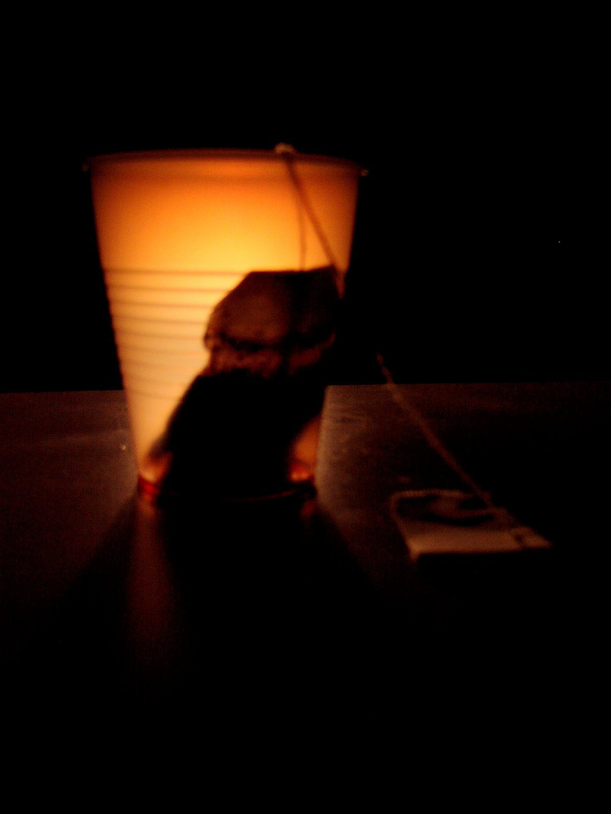 In the end of the glass is light!