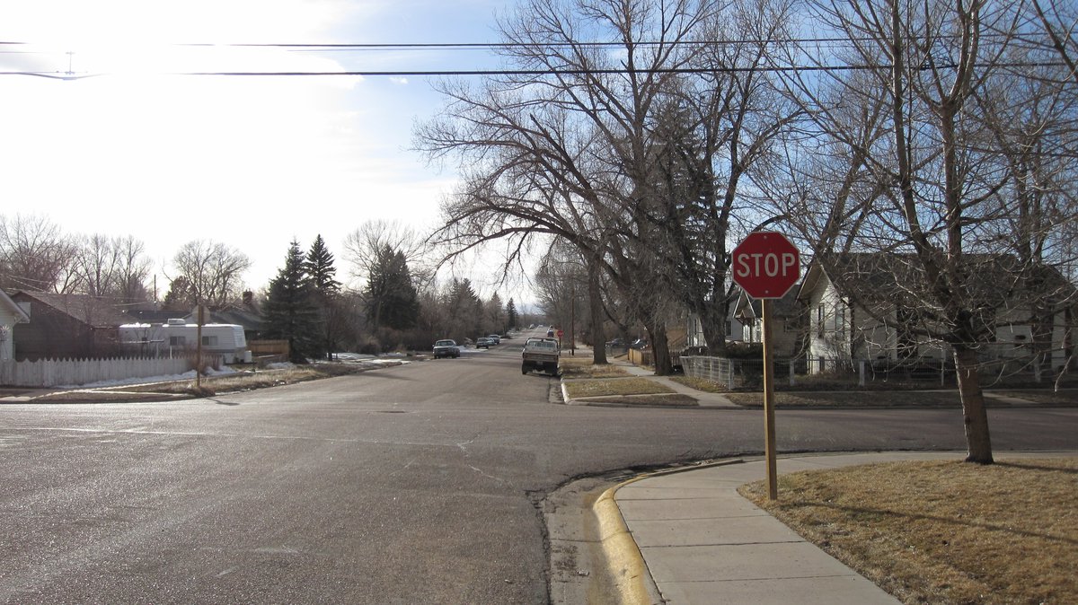 Laramie before spring break